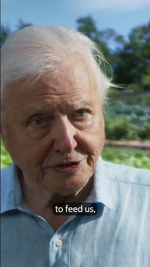 BREAKING: Sir David Attenborough FINALLY supports transitioning to a plant-based food system!