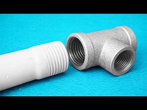 Many people are unaware of this technique! 7 simple and easy ways to connect PPR and PVC pipes.