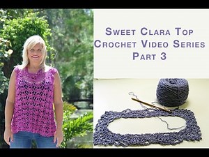 Sweet Clara Top Part 3: Raglan increase in pattern