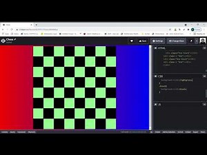 How to make a chess game using HTML CSS and JS Part 1
