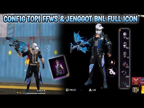 CONFIG TOPI FFWS JENGGOT BNL FULL ICON DARI GOLD ROYALE