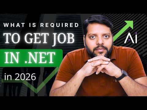 Want a .NET Job in 2026? Learn THESE Skills First
