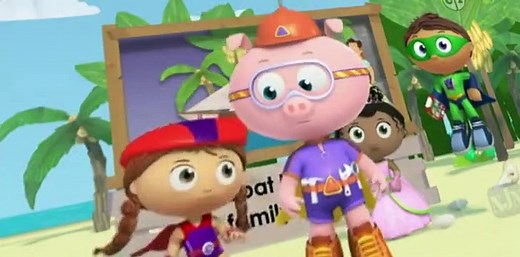 Super Why! Super Why! S01 E054 The Swiss Family Robinson