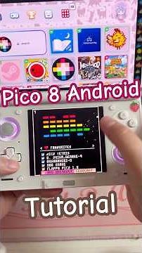 Pico 8 Android | Let's play Pico 8 games natively #aynthor #handheldgame #pico8