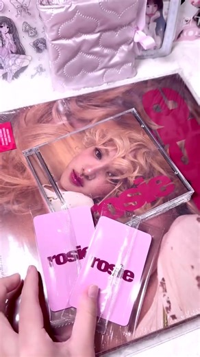 ‘ROSIE’ first ROSÉ studio album | K-POP OFFICIAL ALBUMS SHOPEE #rosé #blackpink #bts #kpop #apt