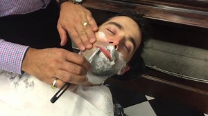 5.3K views · 69 reactions | Steve's birthday shave... (first pass) | Farzad's Barber Shop | Facebook