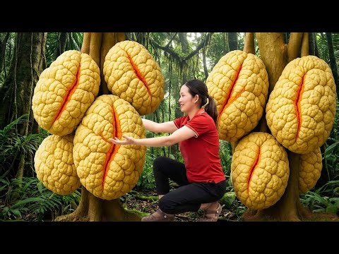 REWIND TIMELAPSE - Harvesting Grapefruit Deep in The Forest: 99% Of The World Has Never Seen It