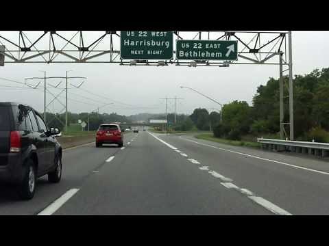 PA 309 (I-78 to US 22) northbound