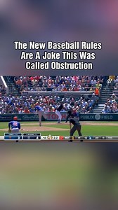 29K views · 220 reactions | THE NEW BASEBALL RULES ARE A JOKE ⚾ This play was actually called obstruction. Are MLB’s new rules making the game better… or just more confusing? #baseball #MLB #fblifestyle | MLB Throwbacks | Facebook
