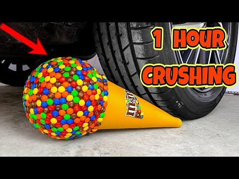 Experiment Car vs BALLOONS, Coca Cola, Fanta, Mirinda | Crushing Crunchy & Soft Things by Car 1hour