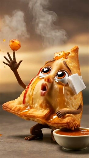 The Greatest Love Story Ever Fried: Samosa & Potato 💔 #shorts #shortsfeed #viralvideo