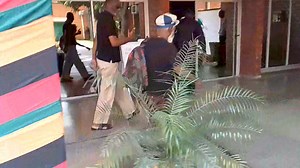 Burning Spear arrives at ZNBC for an interview. | ZNBC Today