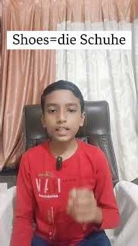 Learn 5 German Words About Clothes! 👕🇩🇪 | Easy German for Beginners