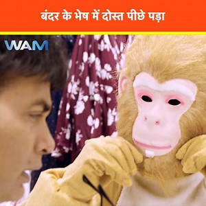 6.6M views · 125K reactions | बंदर के भेष में दोस्त पीछे पड़ा Movie Name - Bajirao The Fighter 2 #south #comedy #funnyscene #movie #drama #entertainment #clips | WamIndia Movies | Facebook