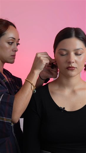 Ivy B ASMR on Instagram: "ASMR Jewelry Styling | Necklace & Earrings Micro Adjustments, Finishing Touches & Relaxing Triggers #asmrrealperson #styling #lintroller #jewelry #ivybasmr #reels #asmrreels"