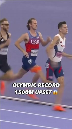 Hocker makes history in STUNNING 1500m upset 🤯🇺🇸