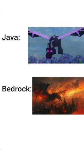 Minecraft Java vs Bedrock Mobs 💀 | which Edition is Better...