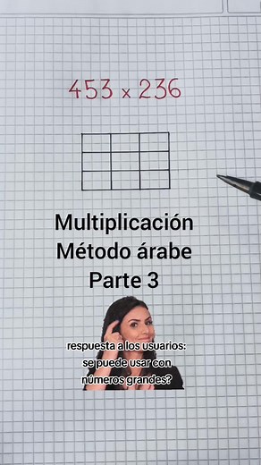 matemáticas multiplicación método árabe #matematica #matematika #aprendeentiktok #escuela #maestro #educacion #algebra #aritmetica #geometria #ingenieria #ingeniero #profesor #profedouglas #elprofedouglas #math #maths #mathematics #geometry #engineering #engineer #teacher #Jesusteama #Jesuslovesyou