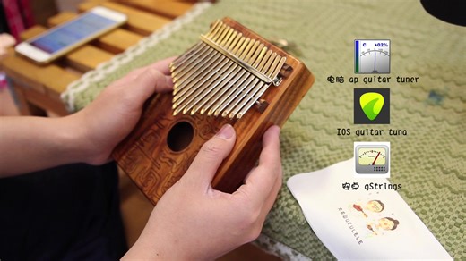 10分钟学会卡林巴琴! kalimba零基础简易教学, 【小丸子课堂】特别版大夫山ukulele原笔老师拇指琴教程