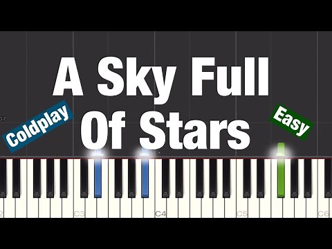 Coldplay - A Sky Full Of Stars Piano Tutorial | Easy