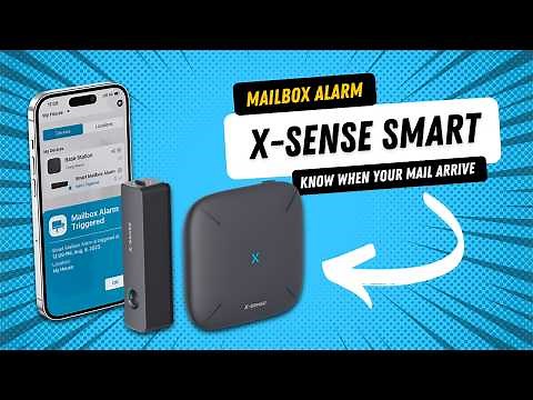 Know When Your Mail Arrives: X-Sense Smart Mailbox Alarm