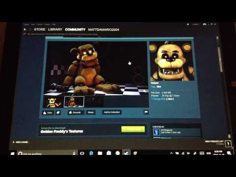 SFM FNAF tutorial# 1 (Downloading models and posing)