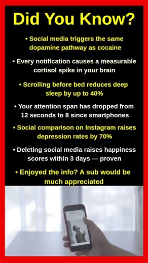 What Social Media Actually Does To Your Brain 📱🧠