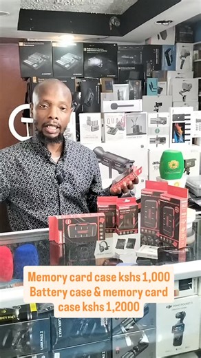 View Time Ltd on Instagram: "Desintol memory card case & Battery case #podcast #videography #kenyantiktok🇰🇪 #nairobitiktokers #nairobitiktokers"