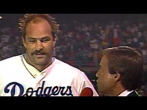 1988 WS Gm1: Costas interviews Gibson after historic walk-off homer