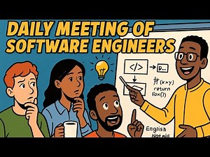 English for Developers: Real Daily Stand-up Meeting | Listening Practice