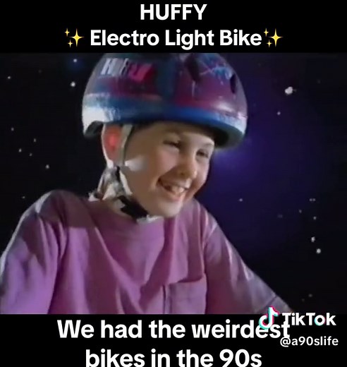 HUFFY Electro Light Bike Commercial from 1994