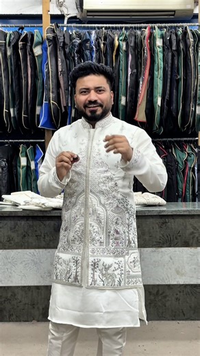 SHREE RAM VASTRA BHANDAR NX (By Ashu & Omprakash) on Instagram: "**🤵 Designer Exclusive Koti Kurta Set 🤵** ✨ Premium Quality • Elegant • Festive Wear ✨ 📏 Sizes Available: **36 to 44** Step into royal elegance with our designer exclusive koti kurta sets — perfect for weddings, receptions & festive occasions 🌸🎉 👉 Visit Ahmedabad’s **biggest showroom** for men’s & kids’ clothing since 1975 📍 **SHREE RAM VASTRA BHANDAR NX (By Ashu & Omprakash)** Near Sukhramnagar Water Tank, Rakhiyal Road, Ah