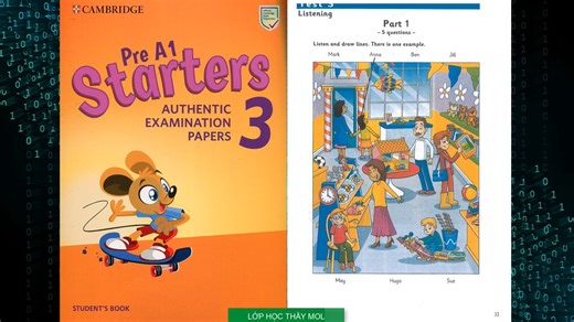 Starters 3 TEST 3 - Listening Tests 3