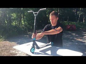 How to assemble a stunt scooter - right out og the box