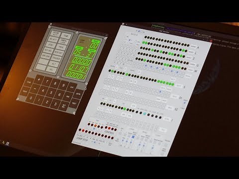 Apollo Guidance Computer Part 8: a Blinkenlight AGC! (and help from Samtec on the way)