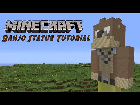 Minecraft Tutorial: Banjo Statue