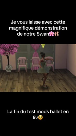 Test du mod ballet pour Les Sims 4