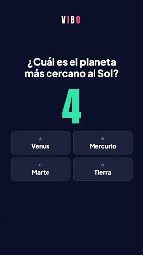 ¿Cuál es el planeta más cercano al Sol?