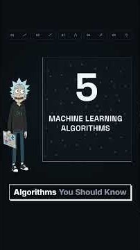 5 ML Algorithms Everyone Should Understand #MachineLearning #HowItWorks #techexplained