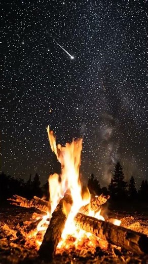 (1) boy dances around fire chanting and God speaks to Him (description)