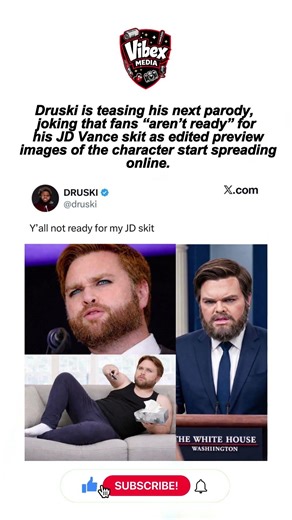 druski teases jd vance parody: "y'all not ready for my jd skit" 😂 #druski #jdvance #comedy
