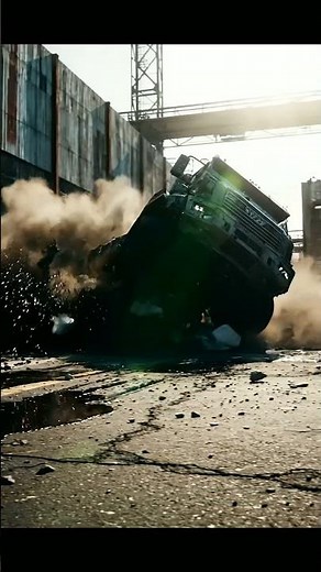 Mind-Blowing Truck Crash & Explosion! 🤯 Cinematic Destruction