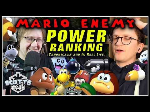 Power Ranking Mario Enemies (Canonically and In Real Life) with Nathaniel Bandy