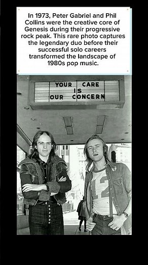 Peter Gabriel and Phil Collins: The Genesis Era (1973) 🎸
