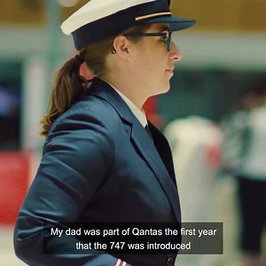 35K views · 875 reactions | Ever since she was a little girl, Jess Cassebohm knew that she wanted to be a Qantas pilot like her father. Now with over 30 years’ flying experience between them, Jess has made flying a family tradition. | Qantas | Facebook