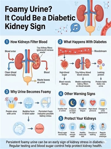 Foamy Urine? It Could Be a Diabetic Kidney Sign | womens kidneys