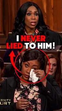I Never Lied To Him! #shorts #courtroomdrama #onedot