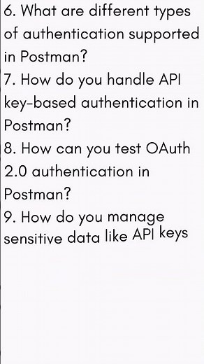 API Postman Intermediate interview questions #jstestingacademy #interviewquestions