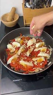 Recettes des oeufs aux poivrons