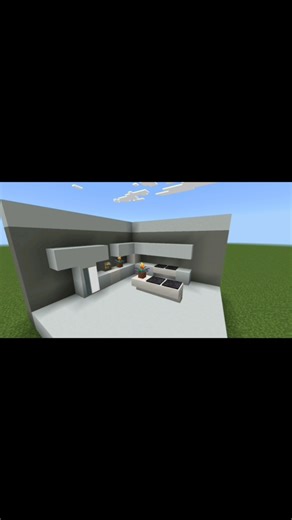 how to make modern kitchen in Minecraft #minecraft #gaming studio._